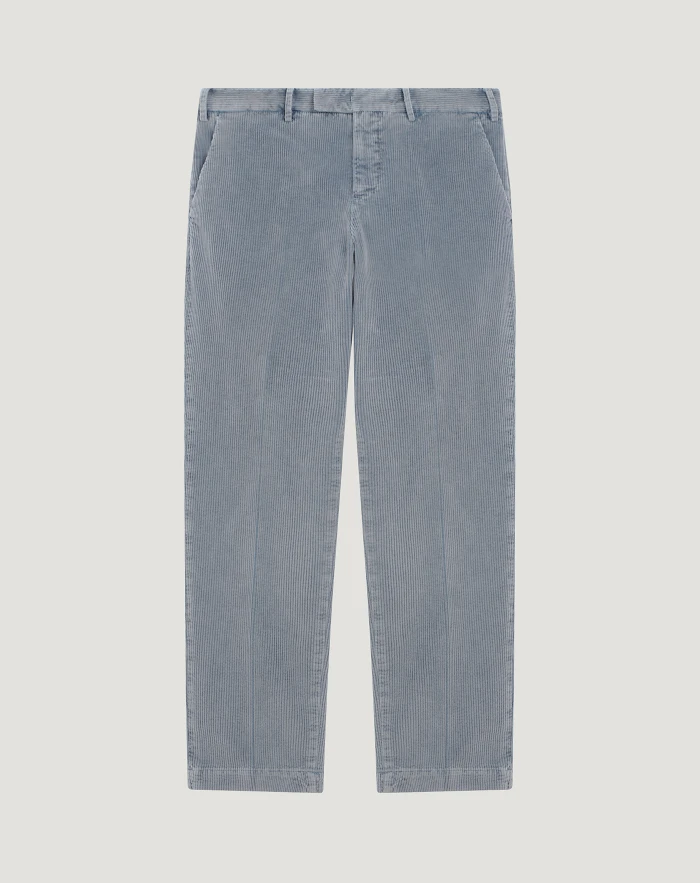 Master trousers in stretch velvet