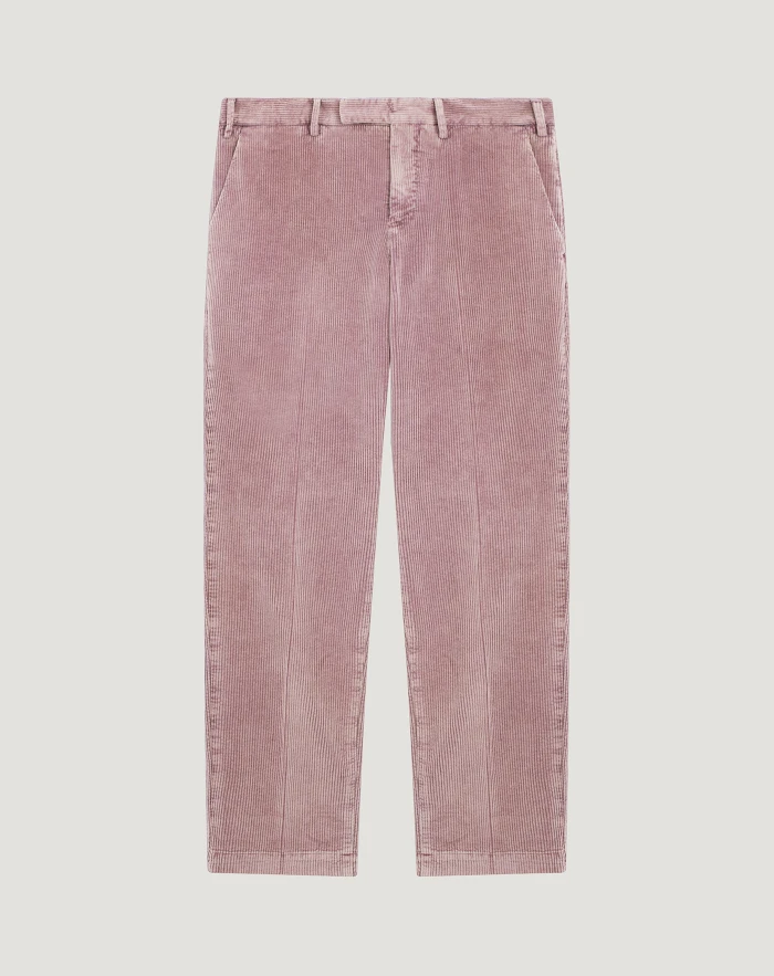 Master trousers in stretch velvet