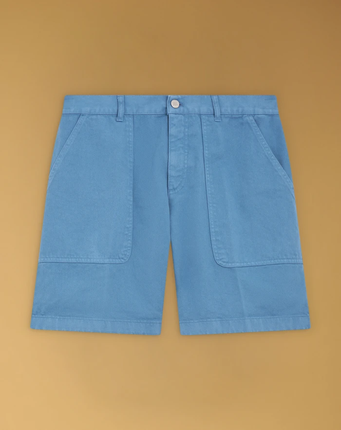Hip Hop Bermuda shorts in bull denim