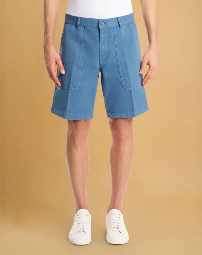 Hip Hop Bermuda shorts in bull denim