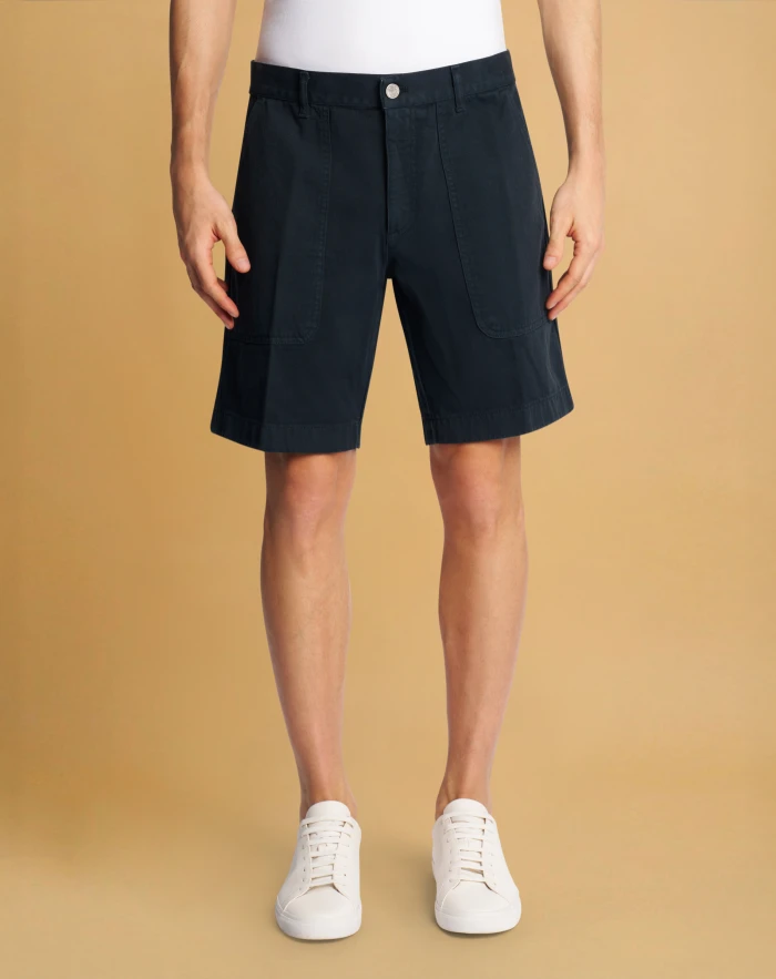 Hip Hop Bermuda shorts in bull denim