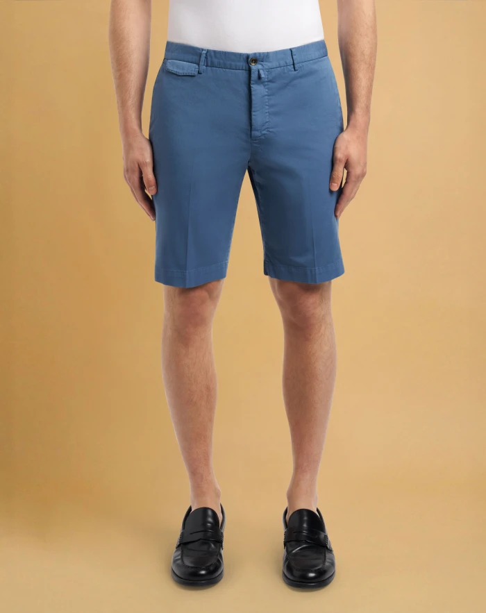 Bermuda in gabardina stretch