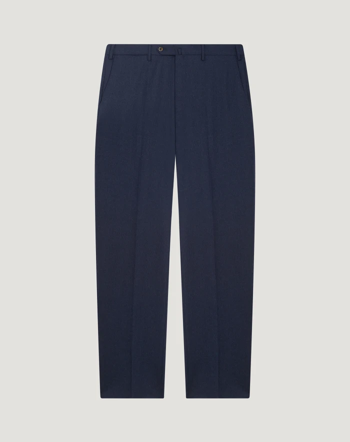 Superslim flannel trousers
