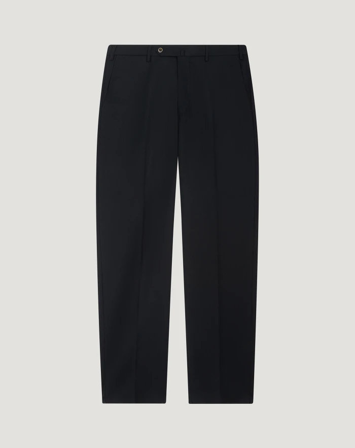 Superslim flannel trousers