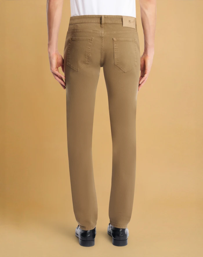 Swing jeans in stretch bull denim for men, mud | PT Torino