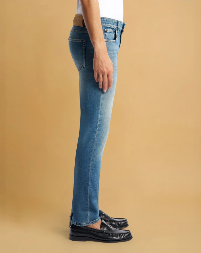 Swing jeans in stretch denim for men, blue | PT Torino