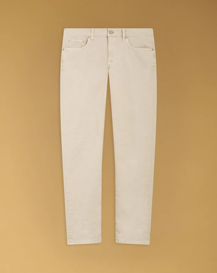 Swing stretch gabardine trousers