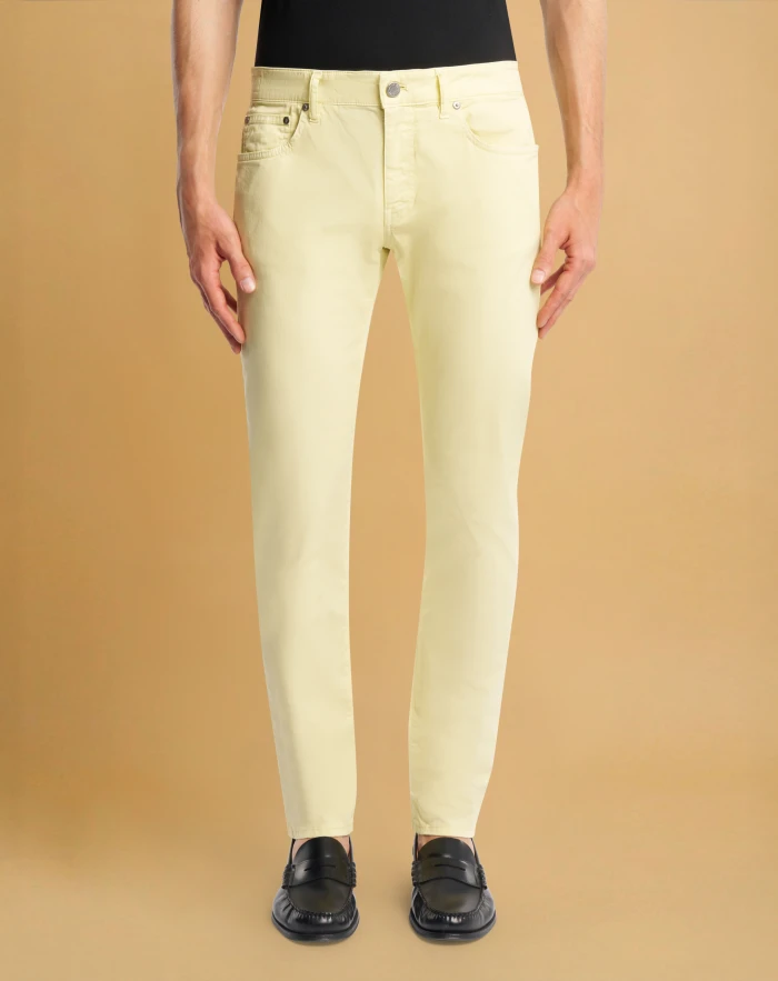 Swing stretch gabardine trousers