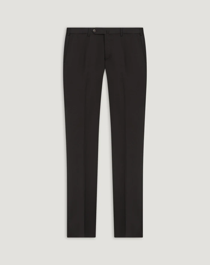 Superslim trousers in stretch techno fabric