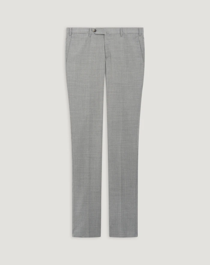 Superslim trousers in stretch techno fabric