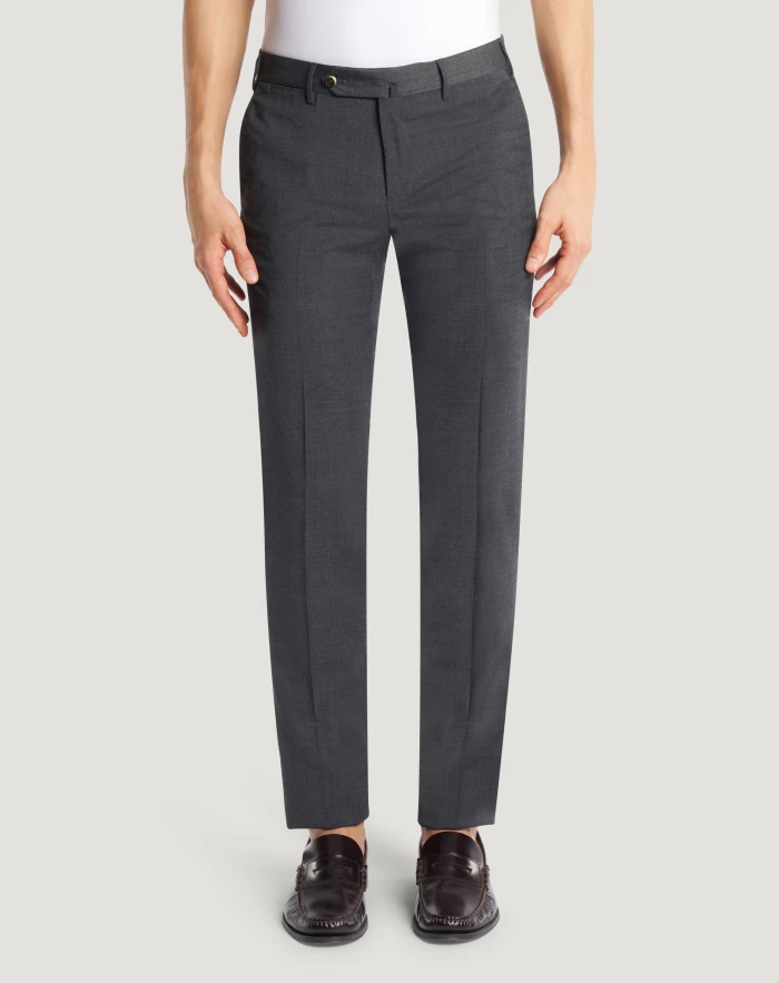 Superslim trousers in stretch techno fabric
