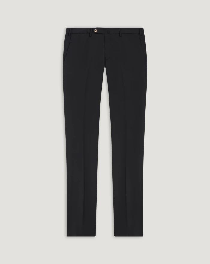 Superslim trousers in stretch techno fabric