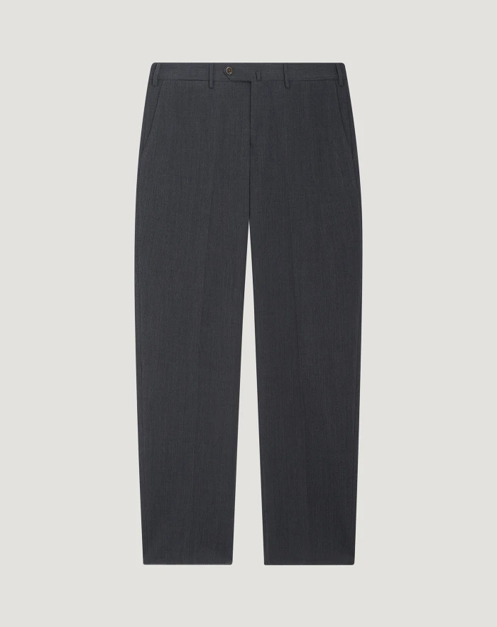Superslim trousers in techno wool