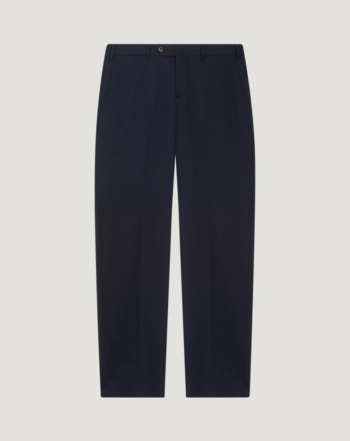 Superslim trousers in techno wool