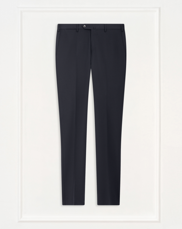 Super slim trousers in technical wool