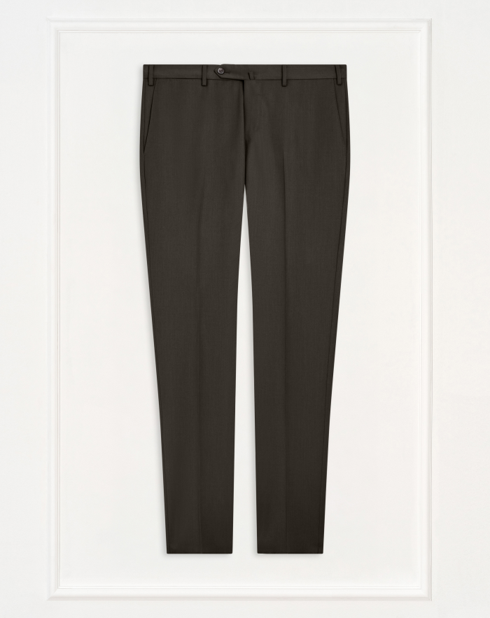 Super slim trousers in technical wool