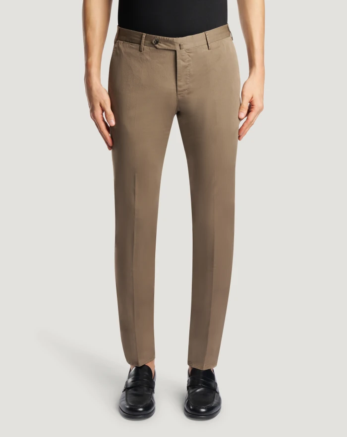 Superslim trousers in stretch gabardine