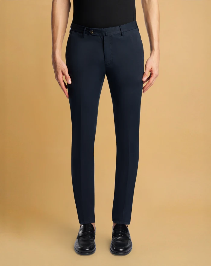 Superslim trousers in stretch gabardine