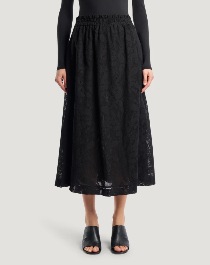 Rock Doris aus Spitze