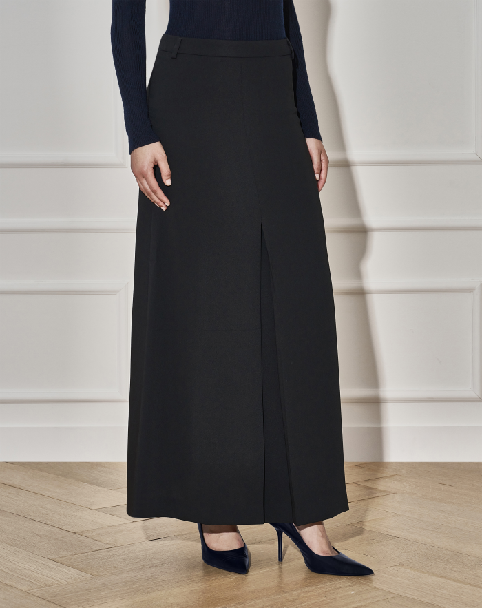 Letizia skirt in cady envers satin