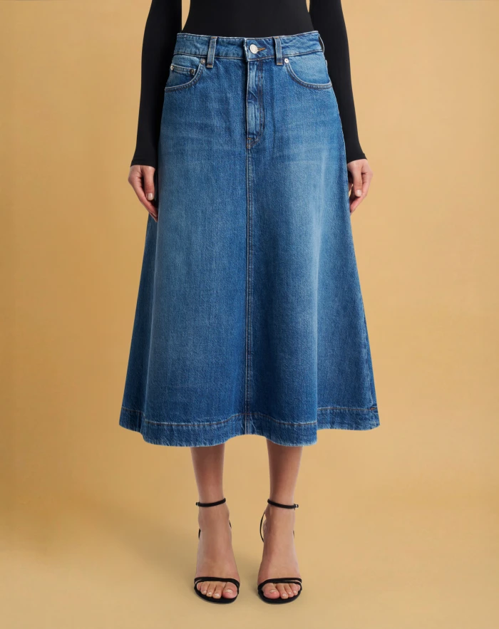 Ruby skirt in denim