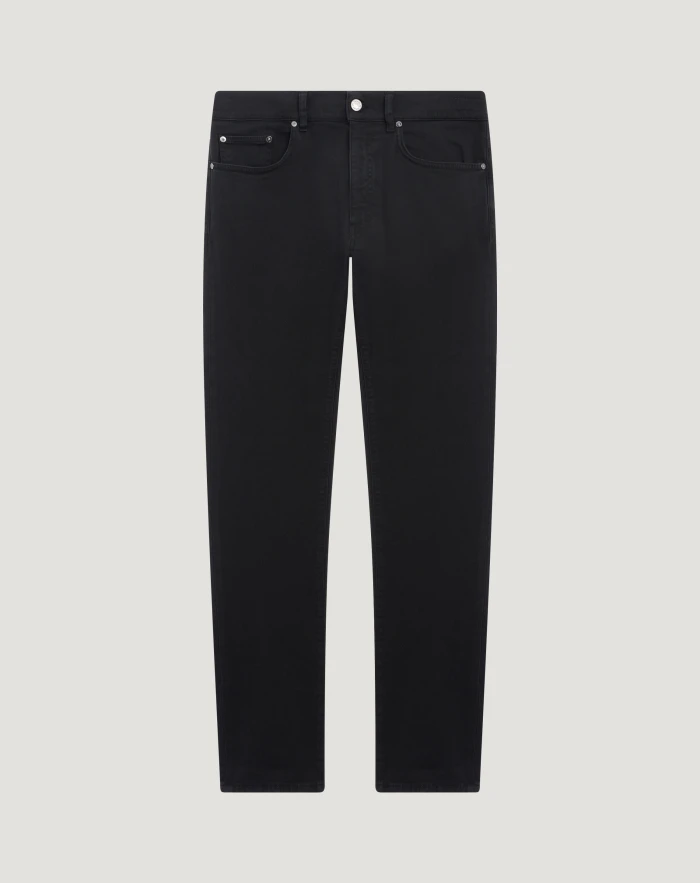 Jeans Mick aus schwarzem Stretch-Denim