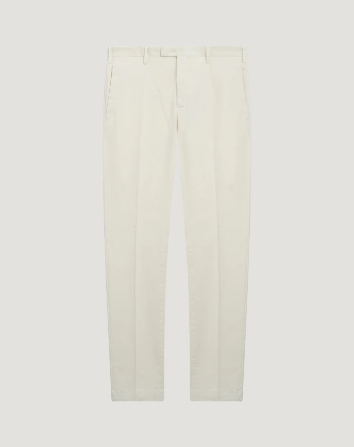 Skinny trousers in stretch gabardine