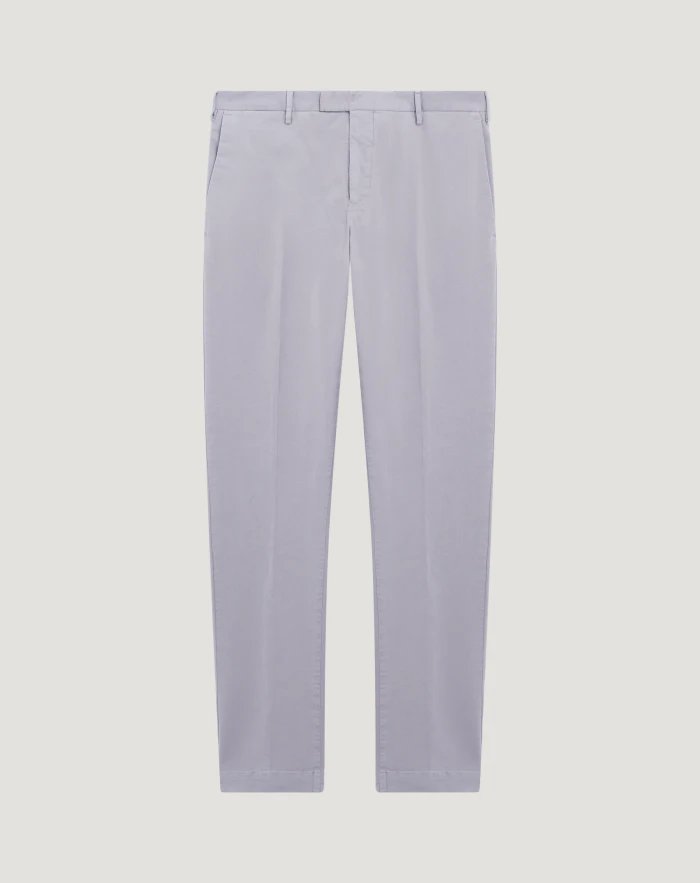 Skinny trousers in stretch gabardine