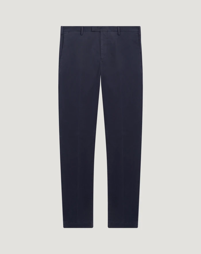 Skinny trousers in stretch gabardine