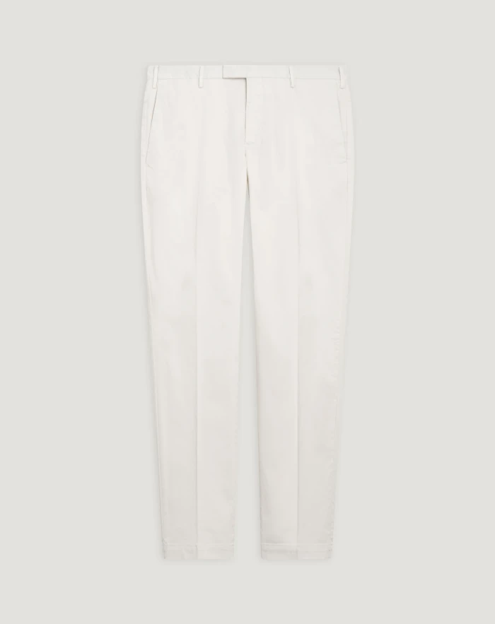 Skinny satin trousers
