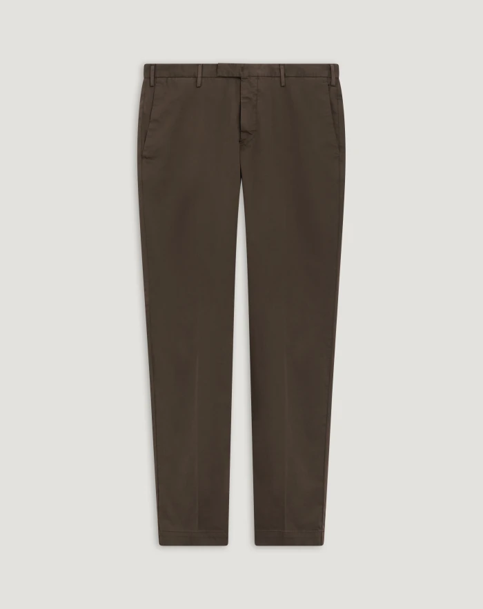 Skinny satin trousers