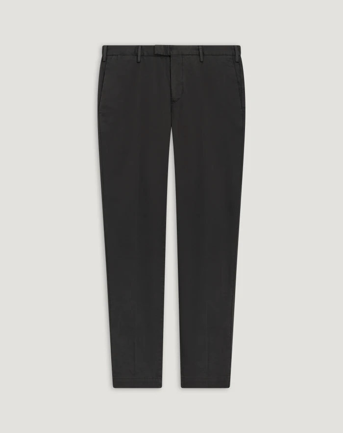 Skinny satin trousers