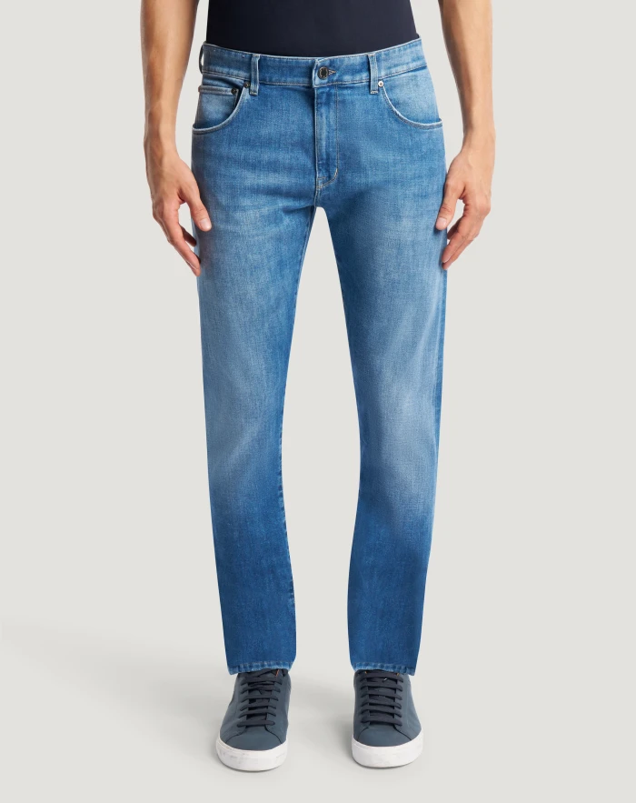 Jeans Jazz in soft-touch denim