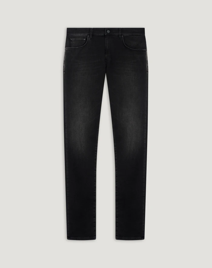 Jaz jeans in black stretch denim