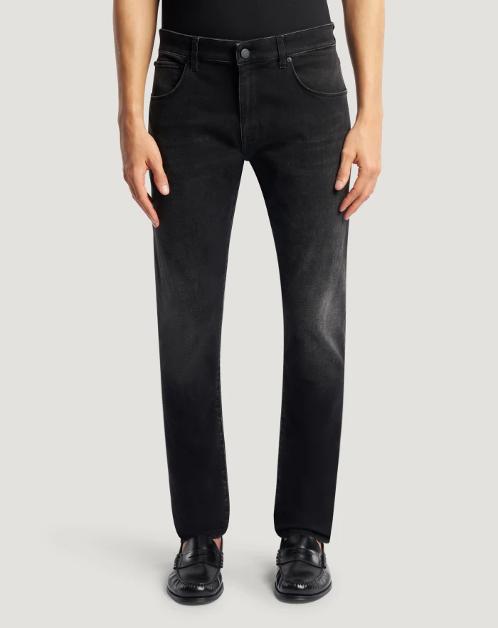 Jaz jeans in black stretch denim