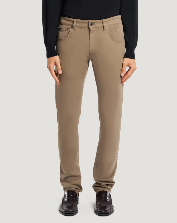 Jazz trousers in stretch tricotine