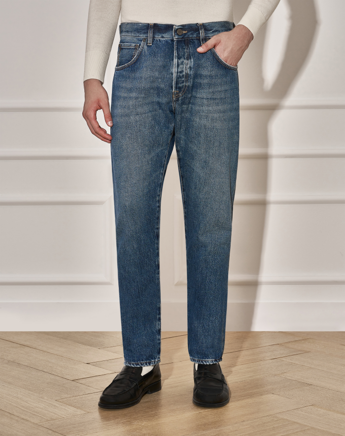 Breakbeat jeans in heavy denim