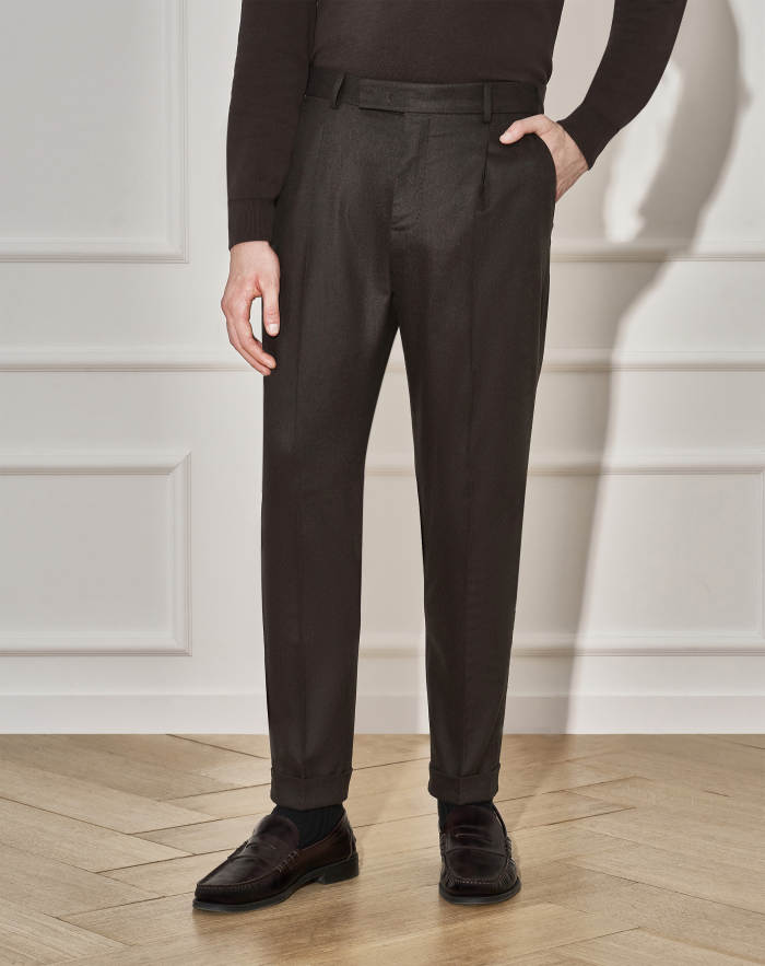Rebel flannel trousers