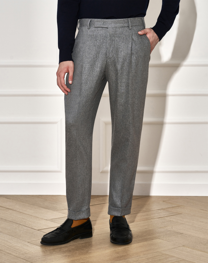 Rebel flannel trousers