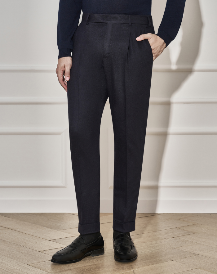 Rebel flannel trousers
