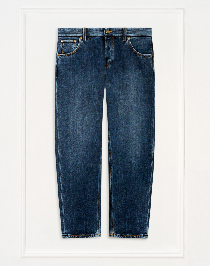 Rebel jeans in rigid denim