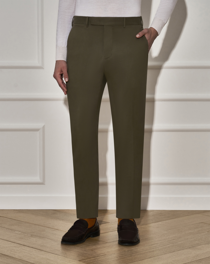 Rebel trousers in stretch gabardine