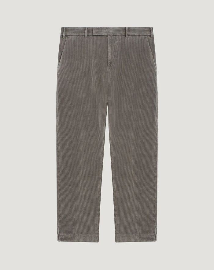 Rebel trousers in délavé velvet