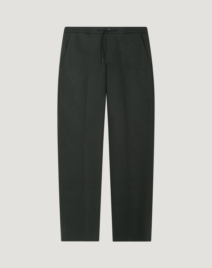 Soft Fatigue trousers in flannel