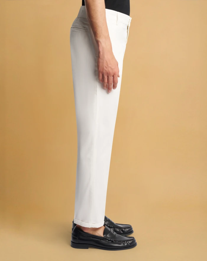Reggae chino trousers in stretch gabardine