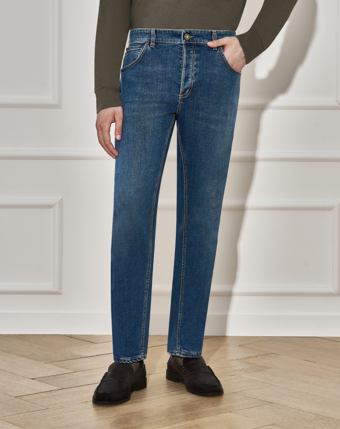 Reggae jeans in stretch denim