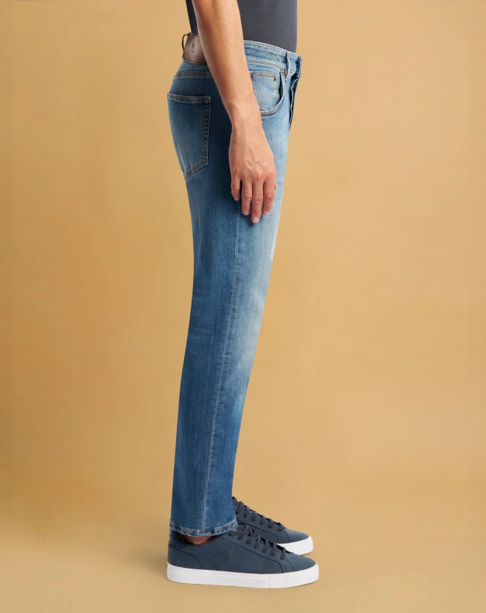 Jeans Reggae aus Stretch-Denim für herren, blau | PT Torino
