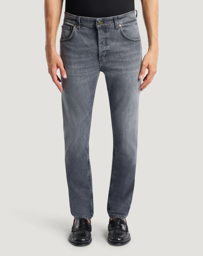 Reggae black denim jeans