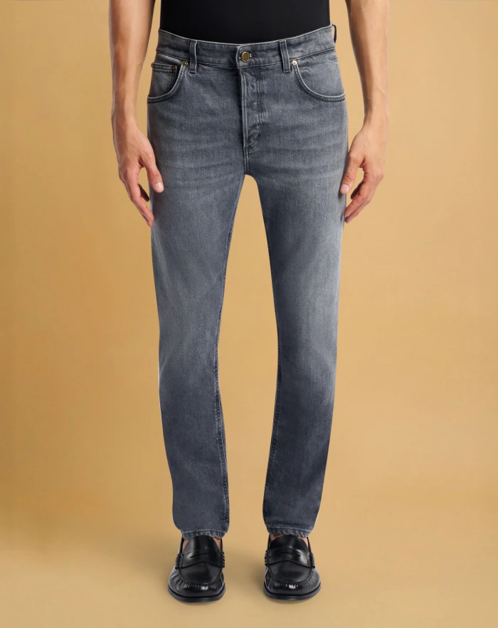 Reggae black denim jeans