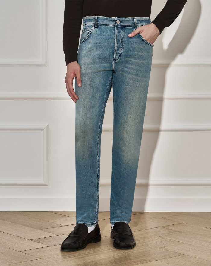 Reggae jeans in soft touch denim